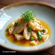 Salade de Chou Blanc &agrave; la Japonaise Vinaigrette Miso UltraCroquante