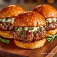 Mini Burger B&oelig;uf en 20 Minutes