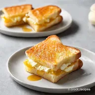Id&eacute;e Ap&eacute;ro Chic Mini Croques Monsieur au Ch&egrave;vre et Miel