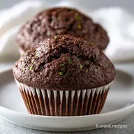 Muffin Chocolat Courgette en 40 Minutes