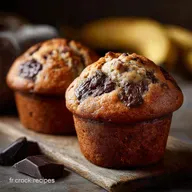 Muffins Bananes et Chocolat Extra Moelleux La Recette Doudou Infaillible