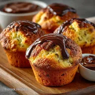 Recette de Muffins Moelleux au C&oelig;ur Fondant P&acirc;te &agrave; Tartiner