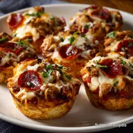 Muffins Pizza Recette Facile Recette Muffins Pizza : Pr&ecirc;ts en 35 Min Chrono