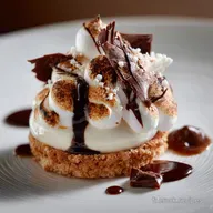 Myst&egrave;res Maison : Dessert Chocolat Meringue Croustillante