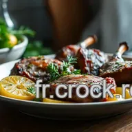 Noisettes d&rsquo;Agneau R&ocirc;ties aux Herbes de Provence : Un D&eacute;lice Facile &agrave; R&eacute;aliser