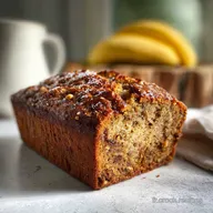 Pain aux bananes sain: Recette facile et rapide pour petit d&eacute;jeuner
