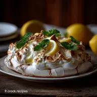 Pavlova au citron meringu&eacute; fra&icirc;cheur et gourmandise