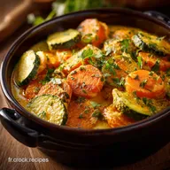 Po&ecirc;l&eacute;e de Carotte et Courgette au Curry Recette Facile Express