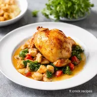 Poulet Air Fryer Proven&ccedil;al D&icirc;ner Facile et Savoureux