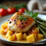 Poulet Cr&eacute;meux Toscane Ma Recette Facile et Gourmande