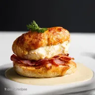 Poulet Farci Ap&eacute;ro Chic Fromage Frais Bacon Croustillant