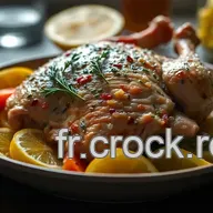 Poulet Marin&eacute; &agrave; la Proven&ccedil;ale: Un D&eacute;lice Ensoleill&eacute;!