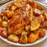Pommes De Terre au Poulet R&ocirc;ti