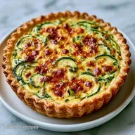 Quiche Courgette pour 6 Portions