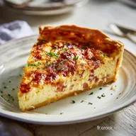 Quiche Lorraine : Recette Traditionnelle pour 8 Personnes