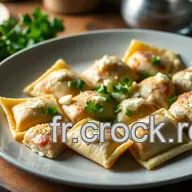 Ravioles de Betteraves au Ch&egrave;vre Frais: Un Ap&eacute;ro Chic et Facile!