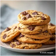 Recette au Cookies Moelleux Fait Maison en 20 Minutes