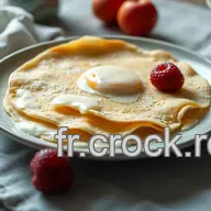 Cr&ecirc;pes d&eacute;licieuses &agrave; la fran&ccedil;aise : Faciles et A&eacute;riennes