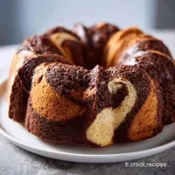 Recette Marbr&eacute; au Chocolat Moelleux pour 8