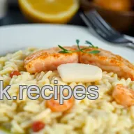 Risotto au Saumon et Son Velout&eacute; de Citron : Un Plat &Eacute;l&eacute;gant et Savoureux