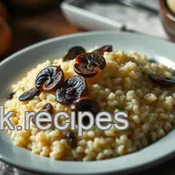 Risotto de Coquillettes Cr&eacute;meux aux Champignons : Un D&eacute;lice R&eacute;confortant