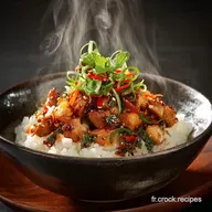 Riz Frit au Poulet Authentique Le secret du Wok Hei en 25 min