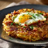 R&ouml;stis de Pommes de Terre aux Lardons Le R&ouml;sti croustillant parfait