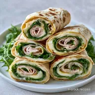 Roul&eacute;s Tortilla Dinde Fromage pour 4