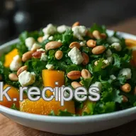 Salade de Chou Kale aux Agrumes et Noix: Recette &Eacute;quilibr&eacute;e et Savoureuse