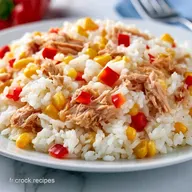 Salade De Riz Froide Rapide au Thon