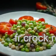 Recette simple de salade pois chiche marocaine: Fra&icirc;cheur et saveurs