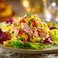 Salade Mexicaine au Thon L&eacute;g&egrave;re Recette Minceur et Fra&icirc;cheur