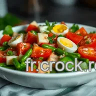 Recette facile de Salade Ni&ccedil;oise : Un d&eacute;licieux repas froid d'&eacute;t&eacute;