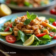 Salade Tha&iuml; aux Cacahu&egrave;tes Recette Facile Pr&ecirc;te en un Clin d&OElig;il