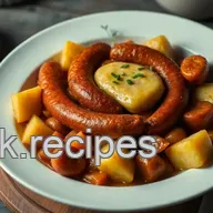 Saucisse Fum&eacute;e &agrave; la Moutarde : Recette Facile et R&eacute;confortante