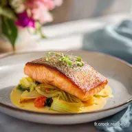 Saumon Poireaux Croustillants en 40 Min