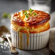 Souffl&eacute; express au reblochon : Recette facile, l&eacute;g&egrave;re et rapide.