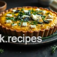 Tarte aux &Eacute;pinards Fresques et Fromage de Ch&egrave;vre : Recettes &Eacute;pinards Frais