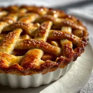 Tarte aux Pommes Traditionnelle: Caramelized & Crispy Baked