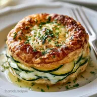 Tarte Courgette Ch&egrave;vre pour 6 Personnes