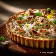 Tarte L&eacute;g&egrave;re Thon Moutarde Recette Facile et &Eacute;quilibr&eacute;e