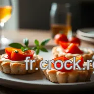 Apero Dinatoire : Tartelettes de Tomates Cerises et Ch&egrave;vre