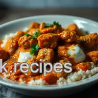 Tikka Masala Authentique: Une Explosion de Saveurs Indiennes