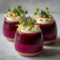 Verrine Betterave Rouge Chic et Rapide