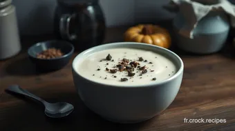 Crème de Truffe : L'Essence de la Gastronomie Française à Déguster recipe card