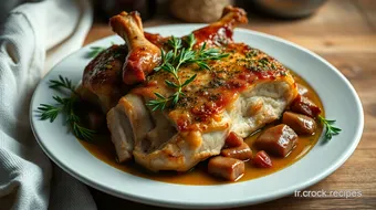 Épaule d'Agneau Rôtie aux Herbes : Un Plat Convivial et Savoureux recipe card