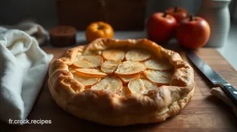 Galette aux Pommes Pâtissière: La Douceur de l'Automne à Partager recipe card