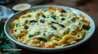 Lasagne Épinard Chèvre : Un Délice Méditerranéen et Sans Gluten recipe card