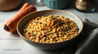 Lentilles blondes mijotées : Ma cuisson lente pour douceur et saveurs recipe card