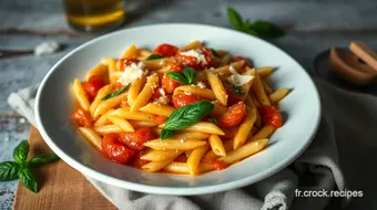 Pâtes au Pistou Provençal : Un Plat de L'Été à Découvrir! recipe card